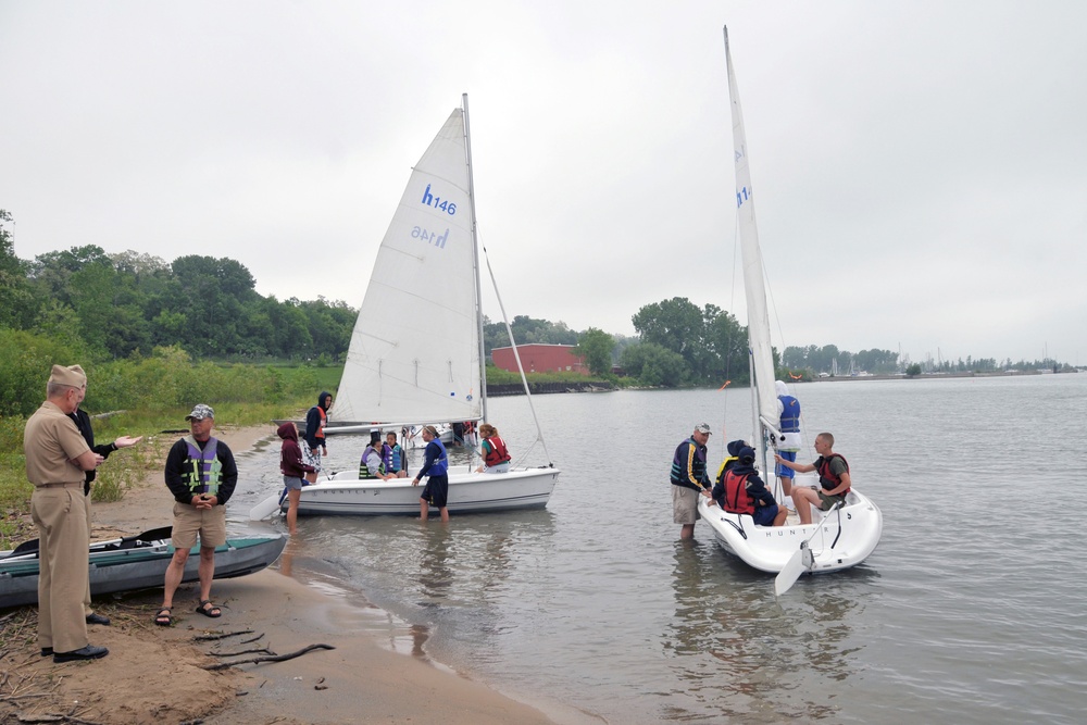 JROTC sailing