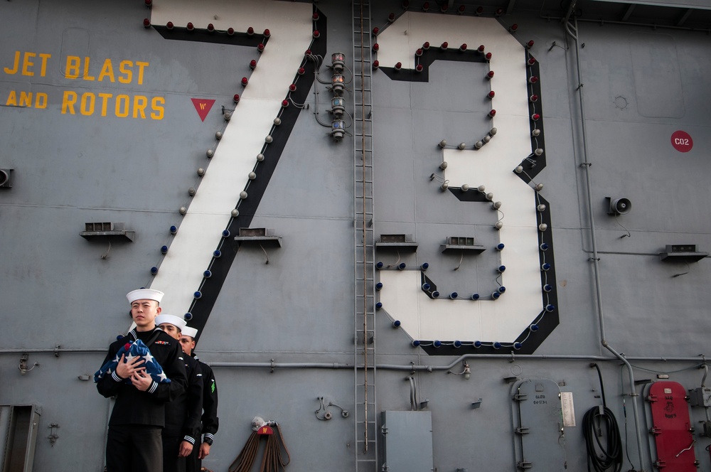 USS George Washington operations