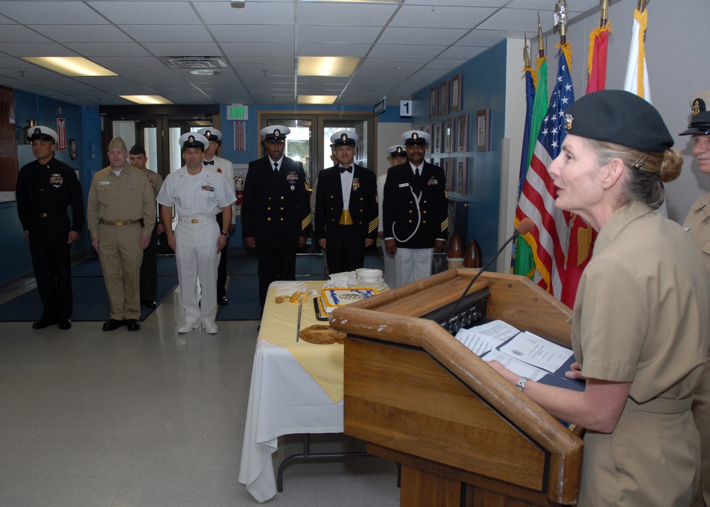 Chief petty officer celebration