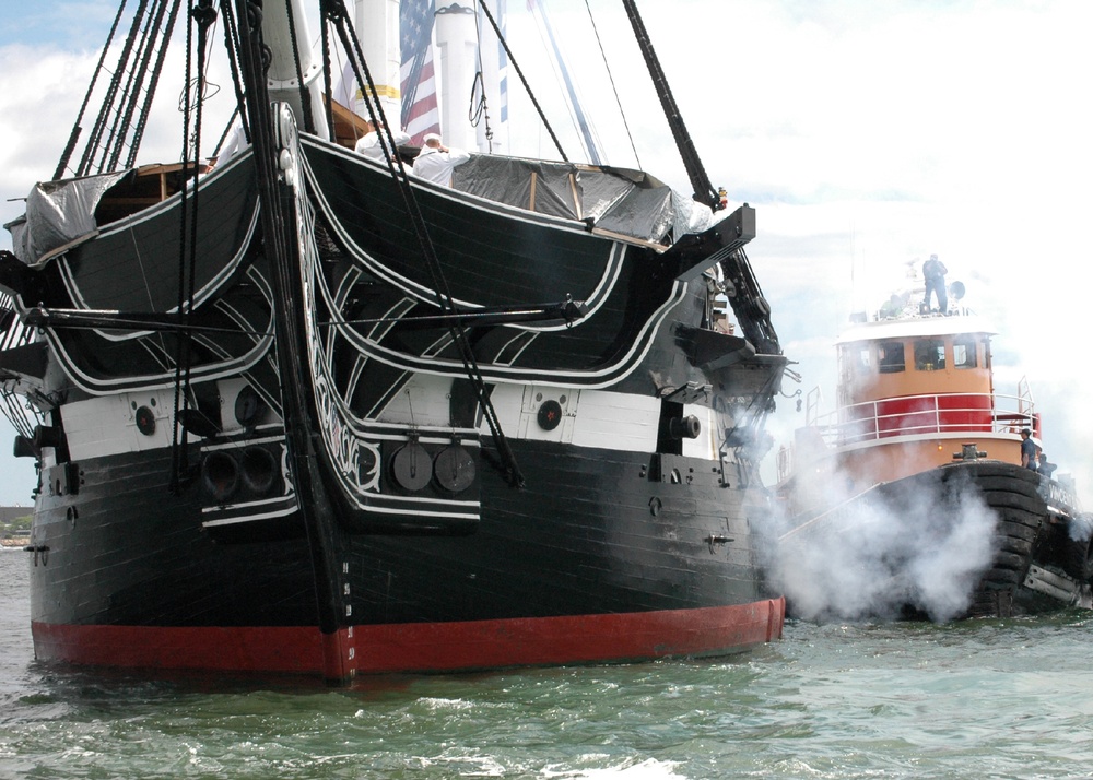 USS Constitution operations