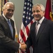 Hagel with Greek minister of defense