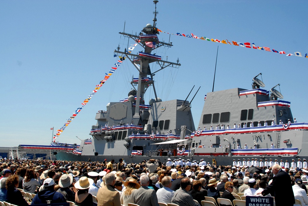 USS Stockdale commissioning