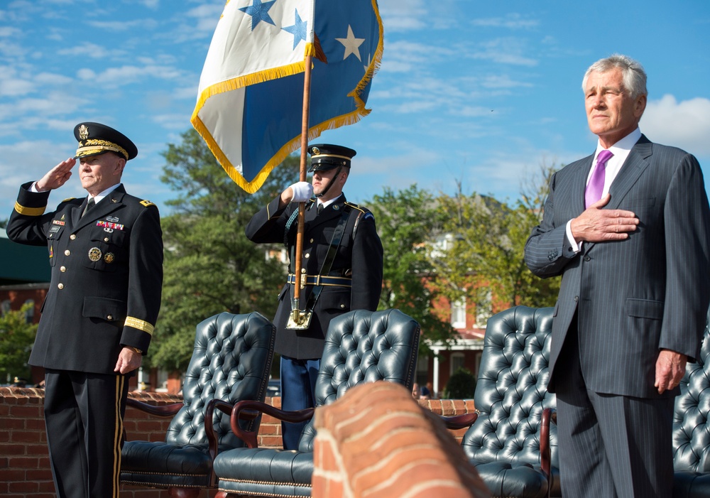 DOD holds farewell for HASC, SASC chairmen