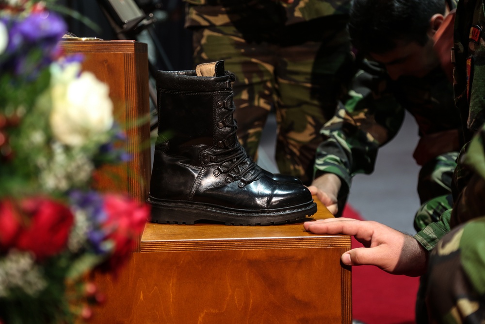 Sgt. 1st Class Adrian C. Leu memorial ceremony