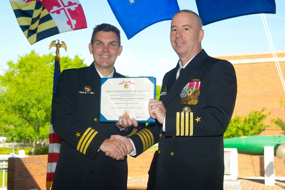 Legion of Merit award presentation