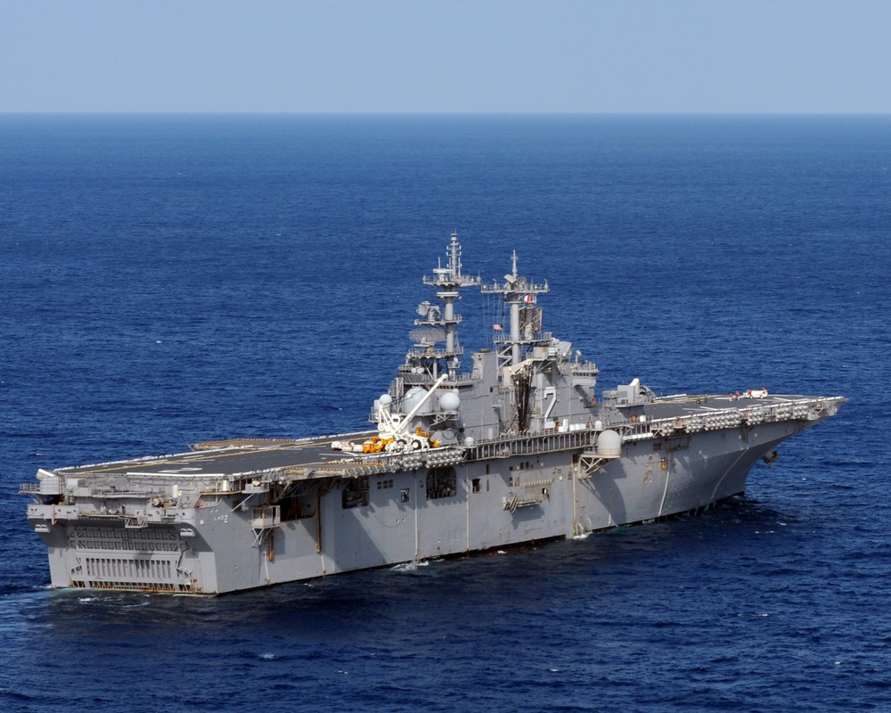 USS Exxex Amphibious Ready Group operations