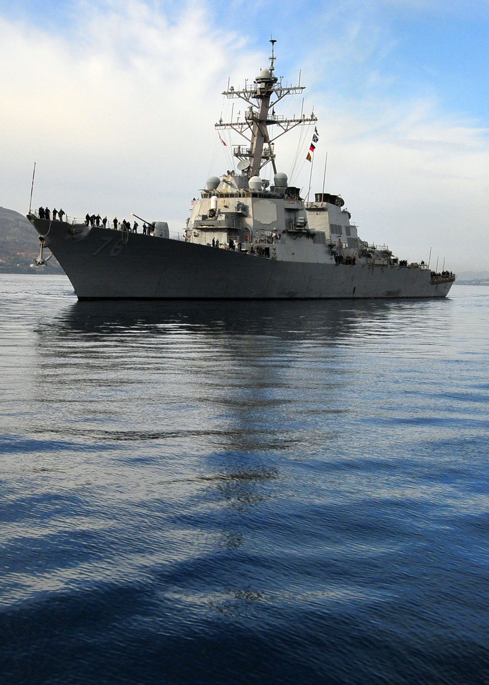 USS Higgins visit
