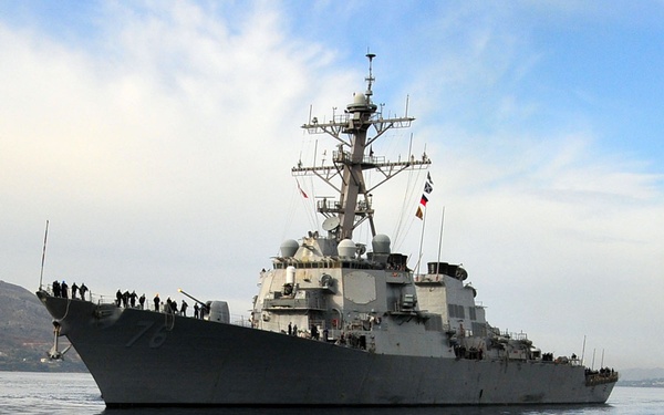 USS Higgins visit