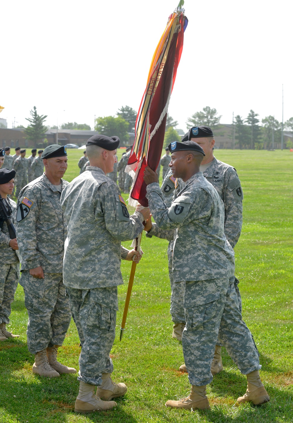 Change of command ceremony