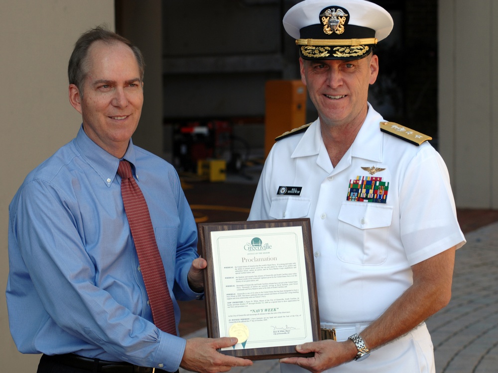 Navy Week proclamation