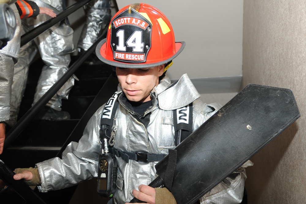 Clayton, Mo. stair climb