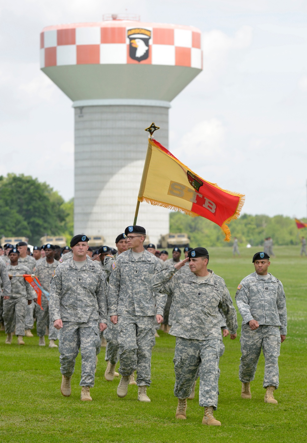 Division change of command ceremony