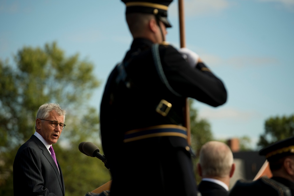 Armed Forces Farewell Tribute in honor of Carl Levin and Howard McKeon