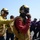USS Mesa Verde flight deck fire drill USS Mesa Verde flight deck fire drill
