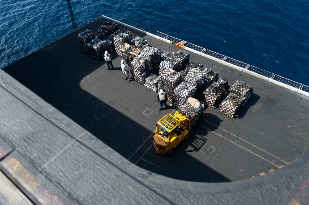 USS Harry S. Truman replenishment at sea