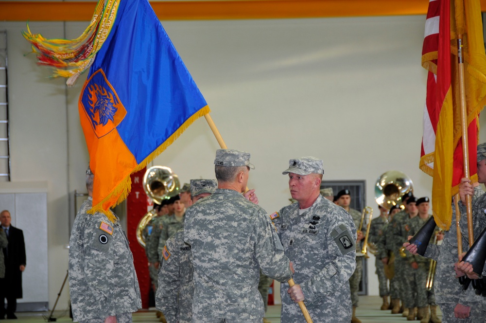 Change of command ceremony