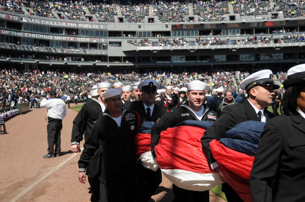 Chicago White Sox pregame ceremony