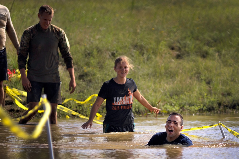 Obstacle course during Schriever Week