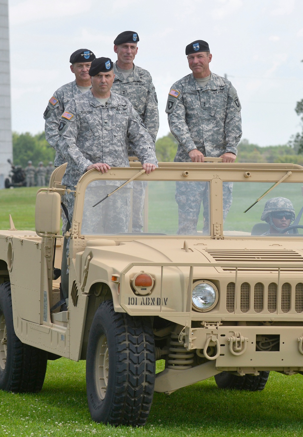 Division change of command ceremony