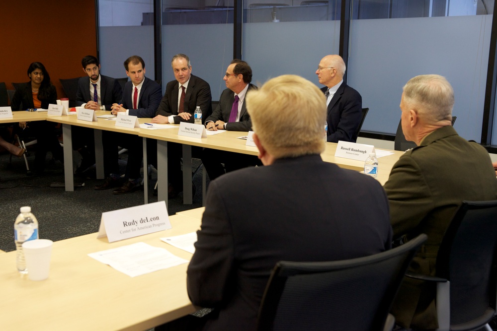 Briefing at Center for American Progress headquarters