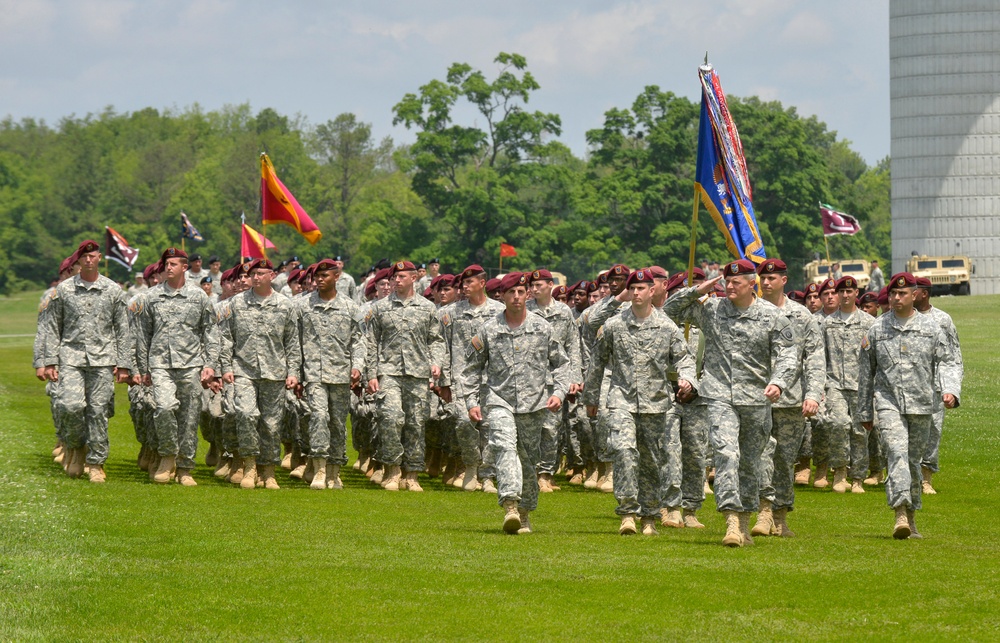 Change of command ceremony