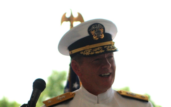 Submarine Group 10 change of command