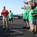 USS George H.W. Bush suicide awareness walk