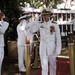 USS Michigan change of command ceremony