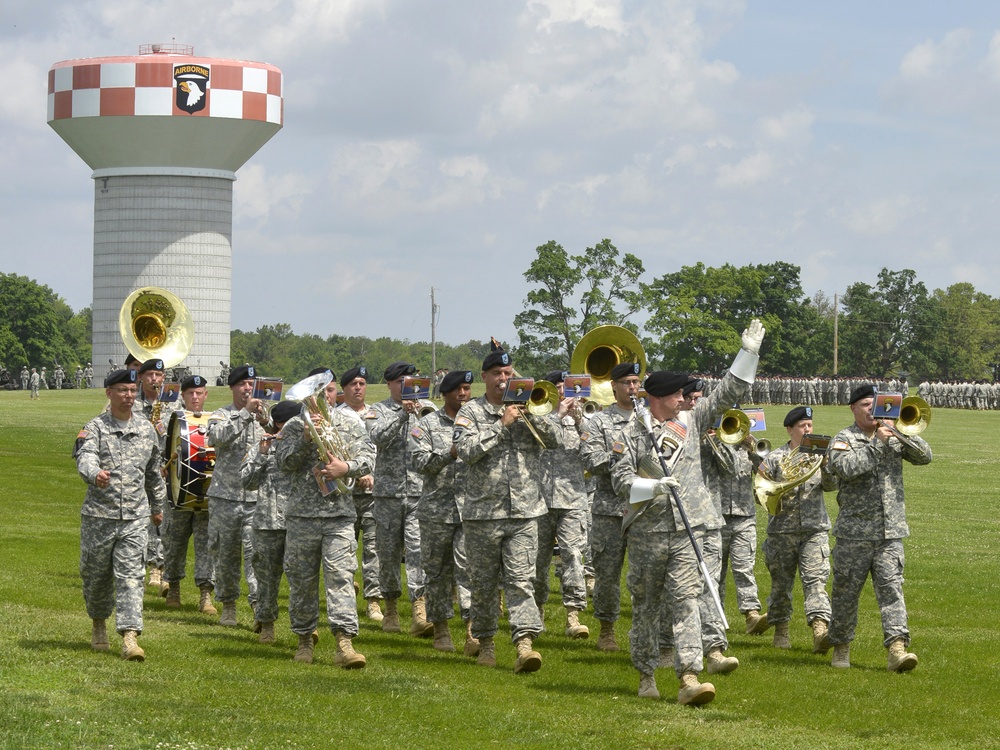 Division change of command ceremony