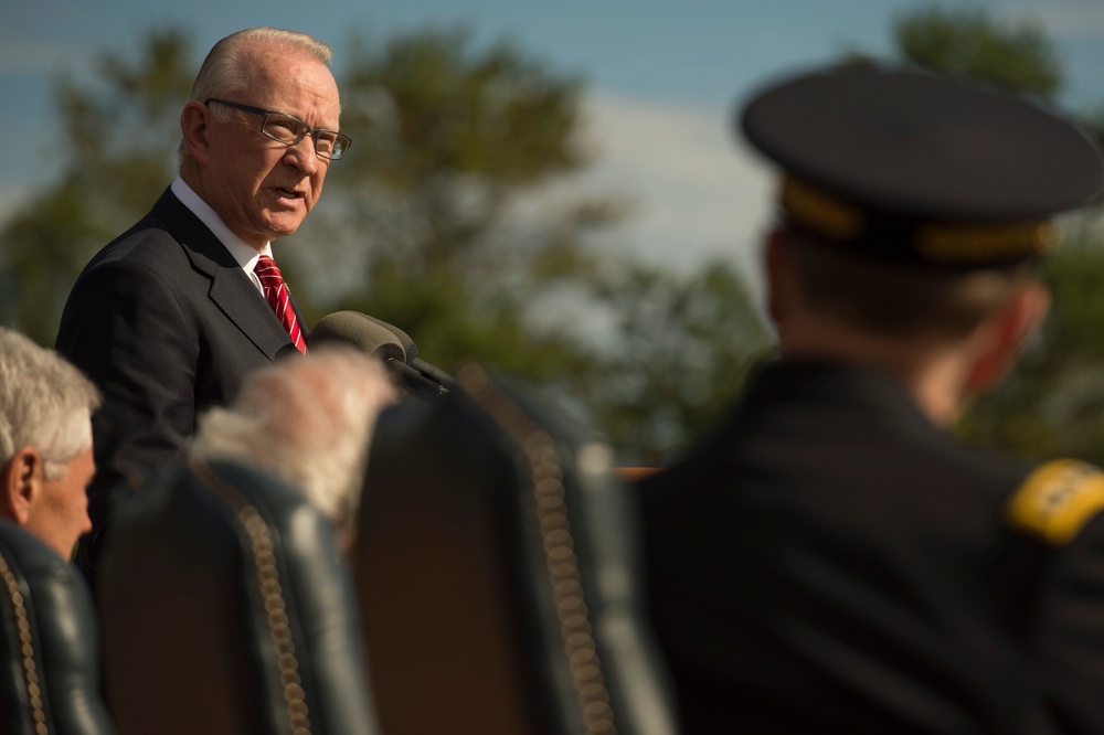 Armed Forces Farewell Tribute in honor of Carl Levin and Howard McKeon