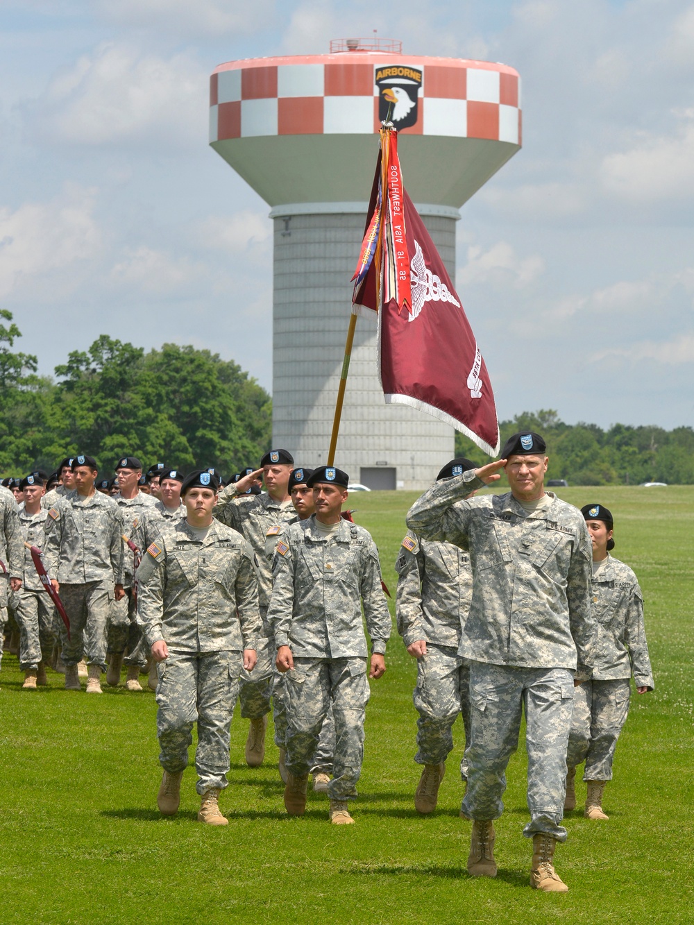 Division change of command