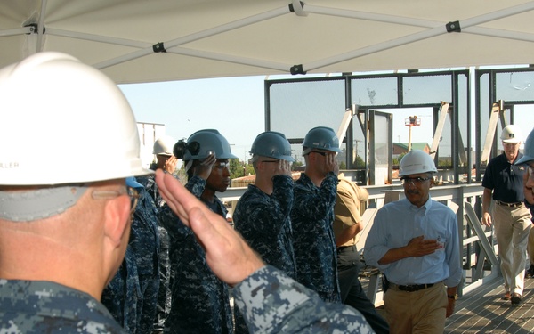 Rep. Scott aboard USS George H.W. Bush