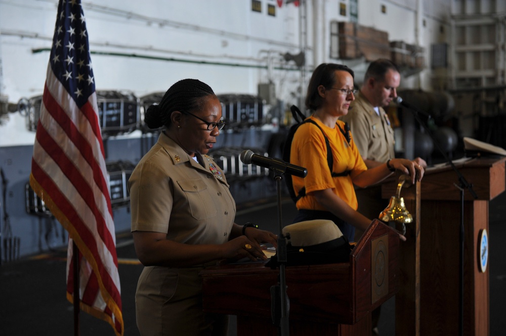 USS Nimitz 9/11 memorial