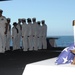 USS Bataan conducts burial at sea