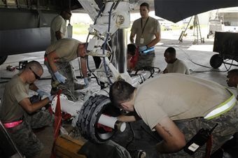 Kadena Air Base prepares for typhoon