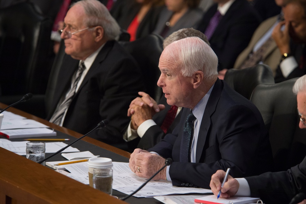 Hagel, Dempsey testify before Senate