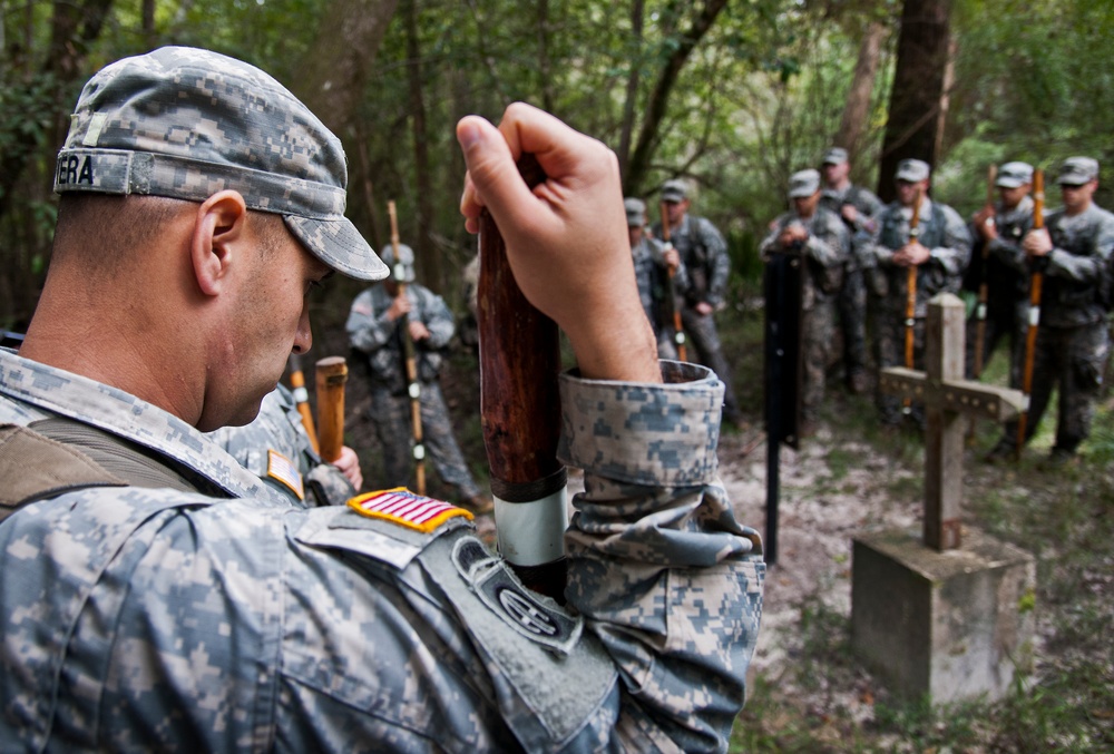 Rangers honor fallen students with memorial swamp expedition