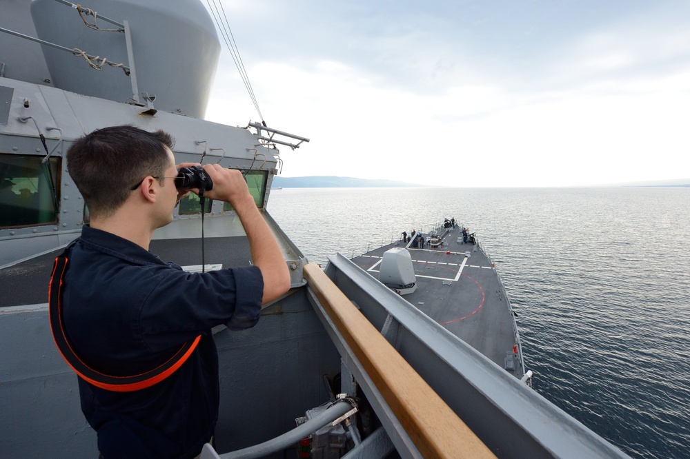 Black Sea naval operations (USS Ross)