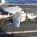 E-2C Hawkeye lands aboard USS George Washington