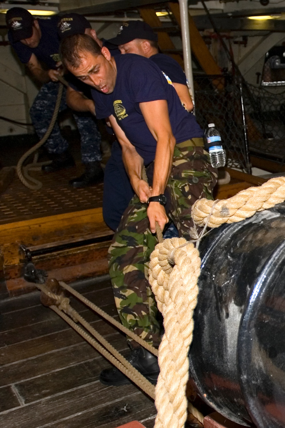 USS Constitution’s 2009 Chief Petty Officer Heritage Week’s training events