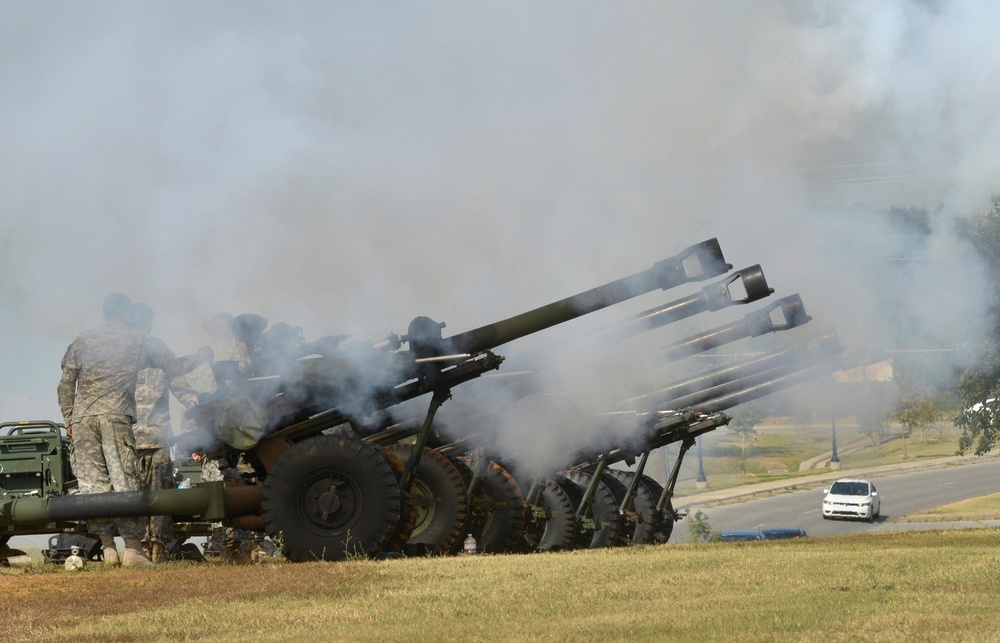 Cannon salute