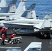 USS George H.W. Bush flight deck operations