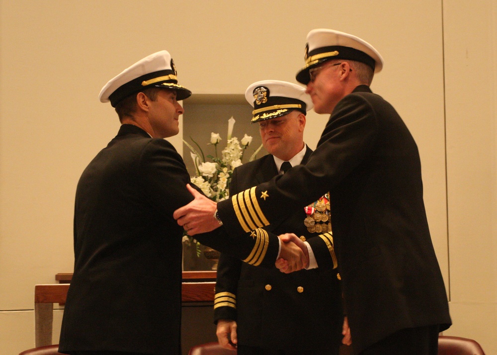 USS Alaska change of command