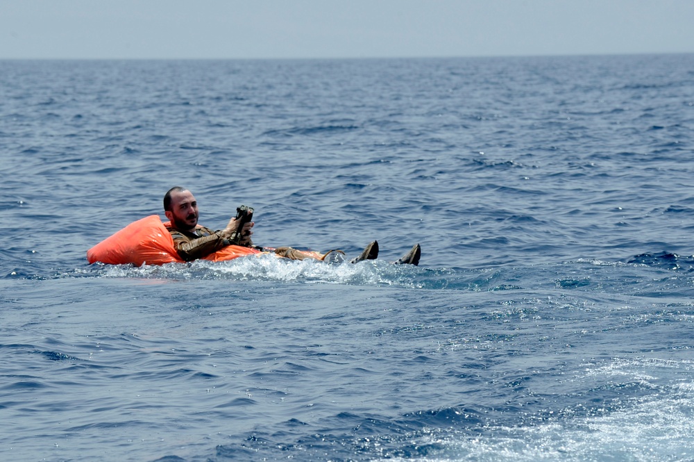 Water training exercise