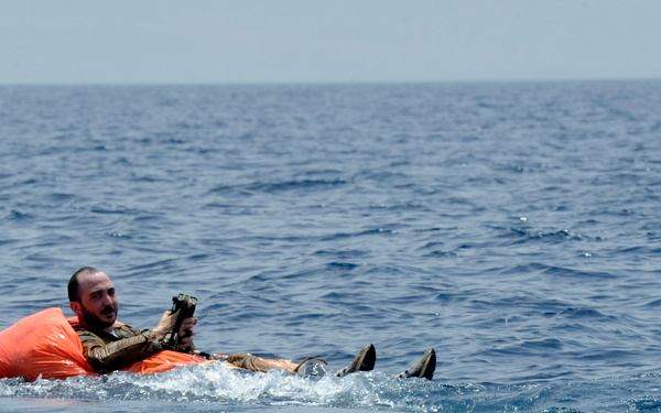 Water training exercise