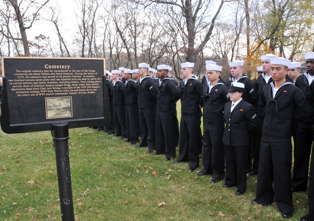 Veteran's Day wreath-laying ceremony