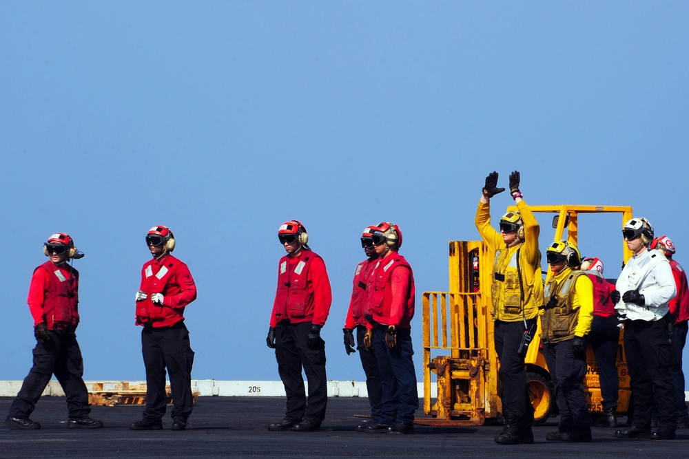 USS George H.W. Bush operations