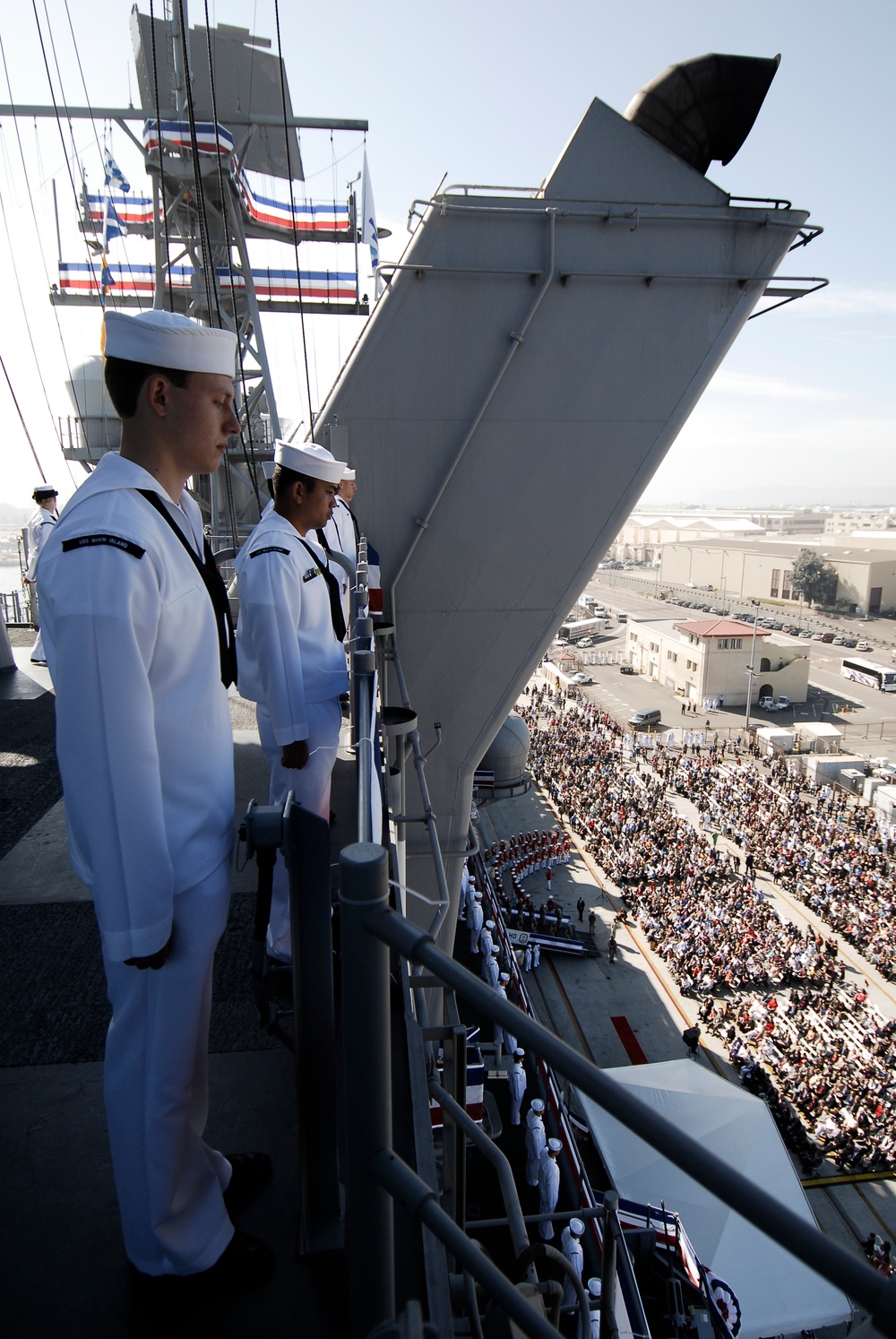 USS Makin Island commissioning