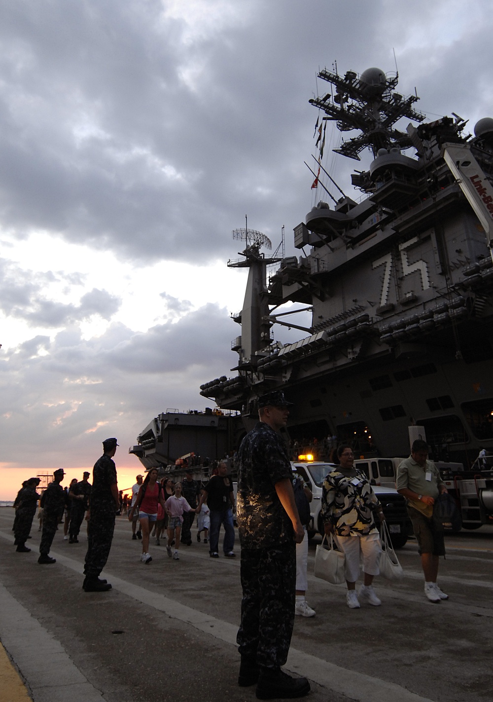 USS Harry S. Truman departs Norfolk