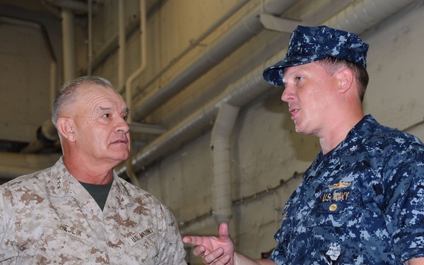 USS Mesa Verde tour